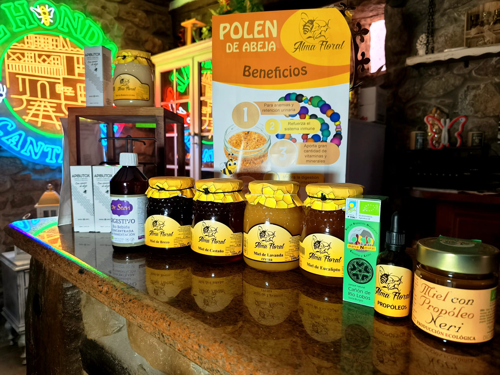Mieles y polen